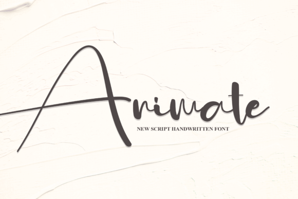 Discovering the Elegance of the Animate Handwritten Font