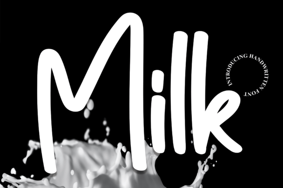 The Art of Handwritten Warmth: Discovering the Milk Font