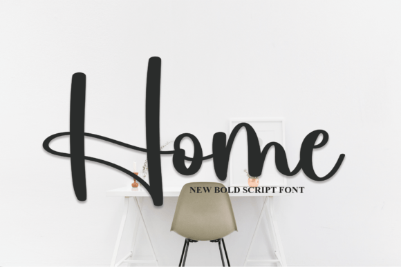 The Elegant Simplicity of the Home Handwritten Font